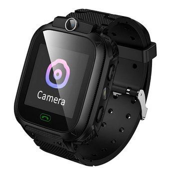 Детские смарт-часы HOCO Y105 с 2G, LBS и поддержкой SIM-карты, черные