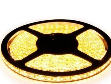 Світлодіодна стрічка 3528, 60 LED (тепло-біле світло) в силіконі 5 м