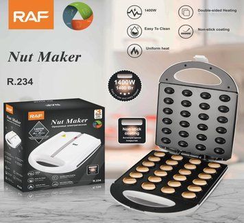 Орешница электрическая бытовая антипригарная Nut Maker RAF R.234 1400W
