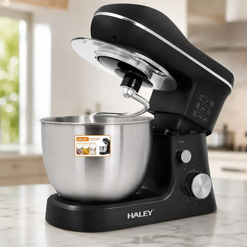 Многофункциональный планетарный миксер HALEY HY-2408 1200 Вт с чашей 6 л и 6 скоростями.