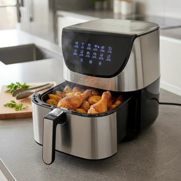 Потужний аерогриль SILVER CREST SCS-6095 15 л 2300 Вт з LCD-дисплеєм та 3D циркуляцією повітря