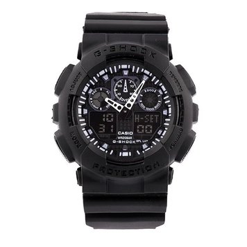 Мужские часы G-SHOCK-3 Черно-серебристые