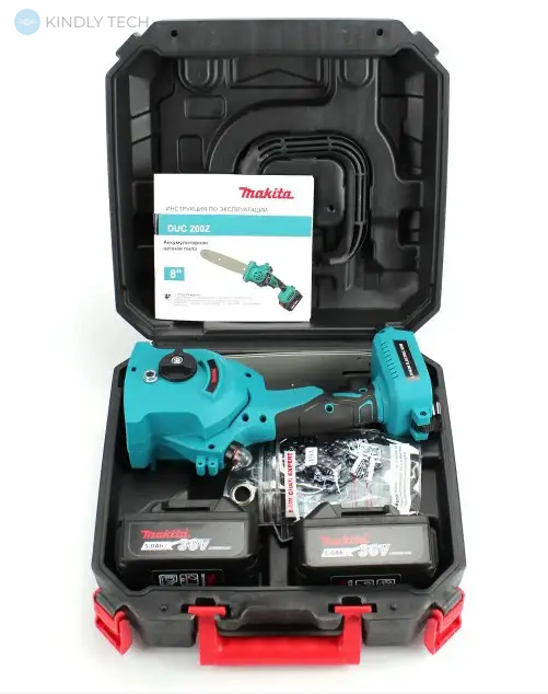 Аккумуляторная цепная мини пила Makita DUC200Z (36V 5AH)