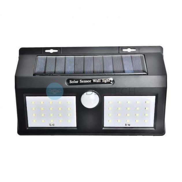 Подвійний LED світильник з датчиком руху Solar Motion Sensor Light