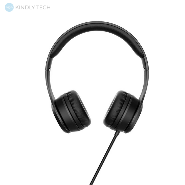 Навушники накладні дротяні з мікрофоном Hoco W21 Graceful Charm