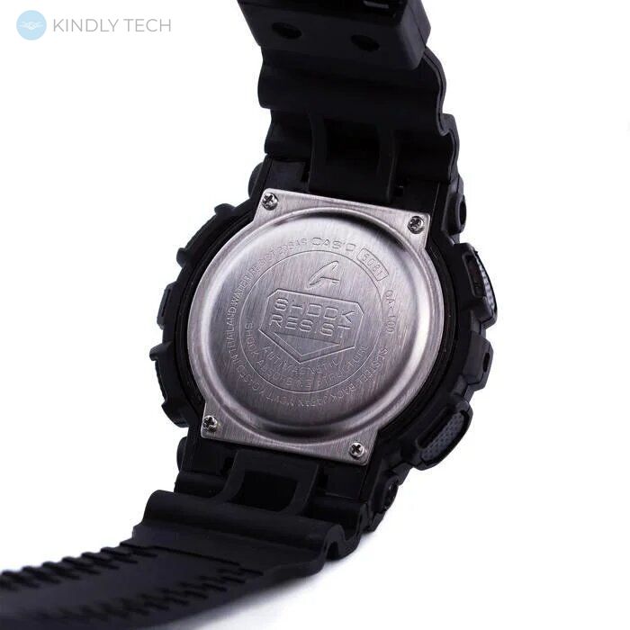Чоловічі годинники G-SHOCK-3 Чорно-сріблясті