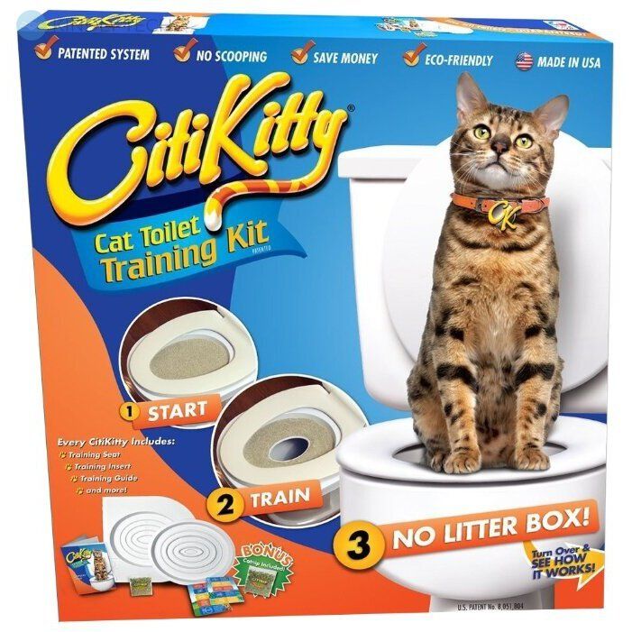 Набор для приучения кошек к туалету CitiKitty Cat Toilet