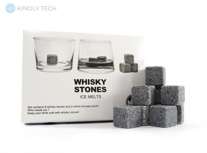 Камни для охлаждения виски Whisky Stones mini