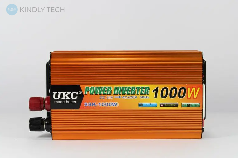 Автомобільний інвертор UKC SSK-1000W 24V