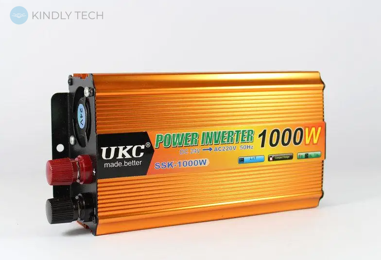 Инвертор автомобильный UKC SSK-1000W 24V