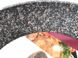 Сковорода з кришкою з антипригарним гранітним покриттям Benson BN-538 24 х 4.8 см