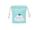 Рюкзак шкільний, набір 5 в 1 (рюкзак, сумка, пенал, косметичка, мішечок) "Хмара" turquoise