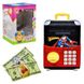 Электронная копилка для детей с кодовым замком, копилка чемодан на колёсах Супергерои SpiderMan
