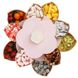 Вращающаяся складная двухъярусная конфетница Flower Candy Box