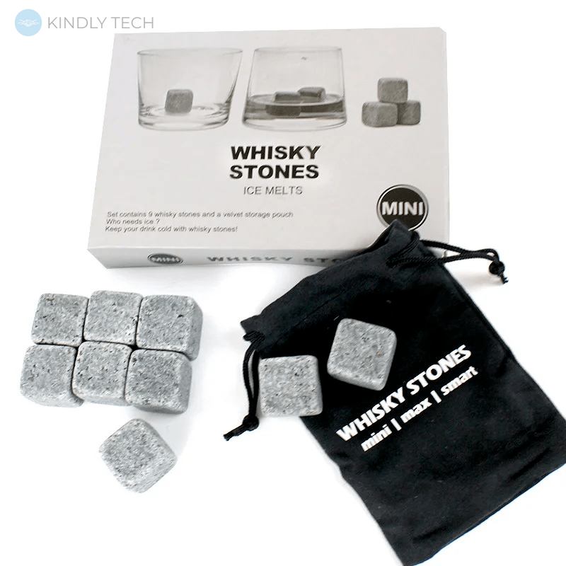 Камені для охолодження віскі Whisky Stones mini