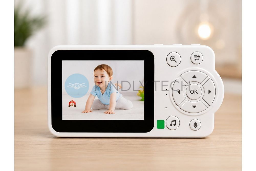 Цифровая видеоняня C3 с LCD-дисплеем 2.8", ночным видением и двусторонней связью