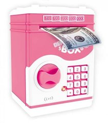 Сейф-скарбничка зі звуковими та світловими ефектами Deposit BOX, Pink