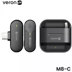 Беспроводной микрофон для телефона с кейсом зарядки USB C — Veron M8-C