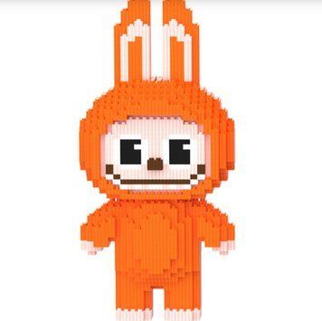 Конструктор Magic Blocks &laquo;LABUBU Лабубу&raquo; Оранжевий
