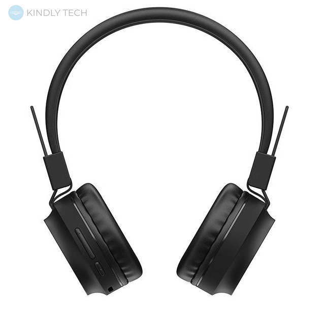 Бездротові навушники накладні Hoco W25 Promise гарнітура Bluetooth 5.0, Чорний