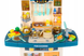 Дитяча велика інтерактивна кухня з водою Fun Cooking з підсвічуванням, звуком, парою, Синя