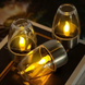 Декоративні вуличні LED-свічки SL-060 6 шт на сонячній батареї для саду та газону