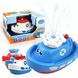 Детская игрушка Кораблик-фонтан для купания Spray Water Boat Toys, Белый