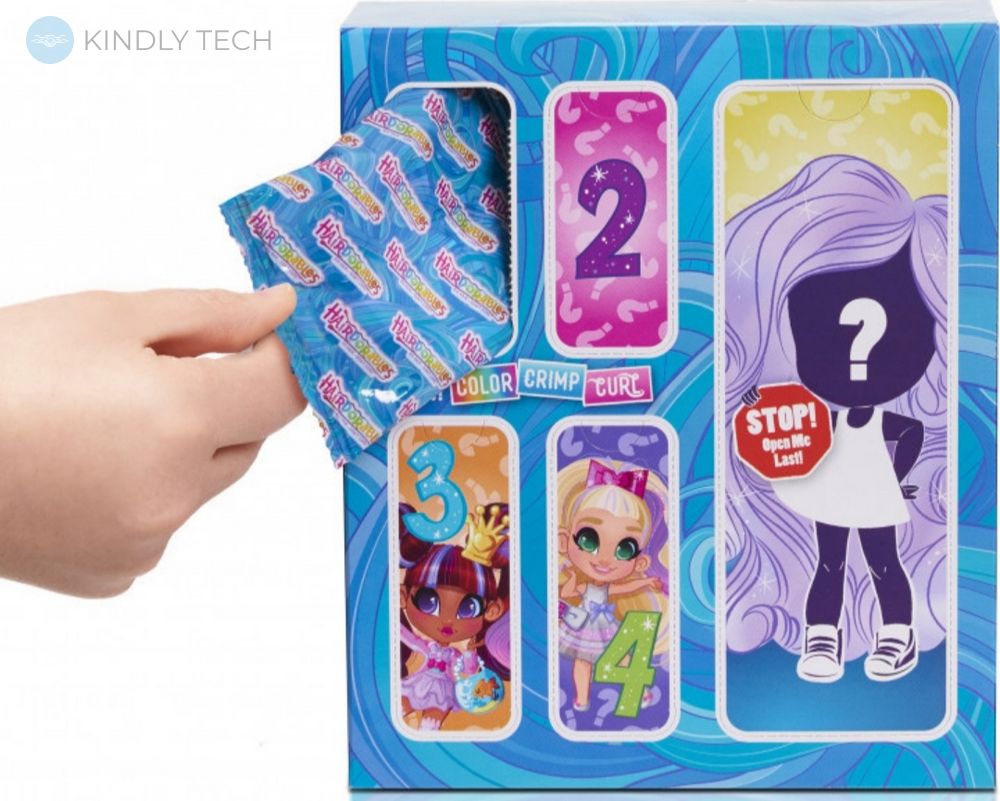 Іграшка лялька Hairdorables Dolls з аксесуарами сюрприз загадка