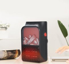Портативный обогреватель с имитацией камина и LED дисплеем Flame Heater 1000W