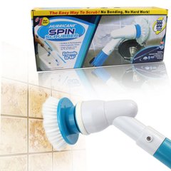 Электрическая универсальная щетка для уборки плитки и кафеля Spin Scrubber с насадками