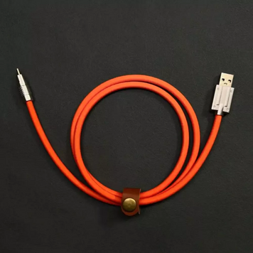 Кабель USB C 2A (1m) &mdash; JK-TPC &mdash; Orange