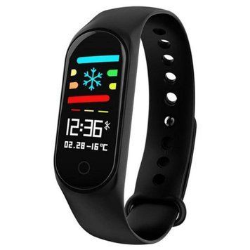 Фитнес браслет Smart Band M3 трекер сердечного ритма с встроенной зарядкой, Black