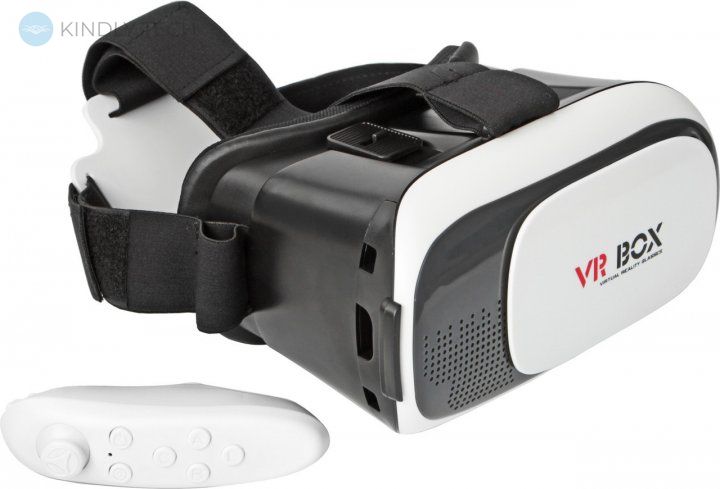 Окуляри віртуальної реальності VR BOX 2.0 для смартфона з пультом