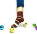 В'язані вовняні шкарпетки (ручна робота) р. 37-39 (РР 89759-01)