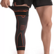 Бандаж колінного суглоба KNEE SUPPORT MA-23 еластичний подовжений компресійний бандаж на гомілку і коліно