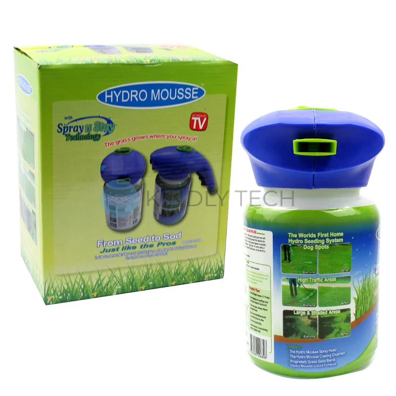Розпилювач для рідкого газону з рідиною HYDRO MOUSSE