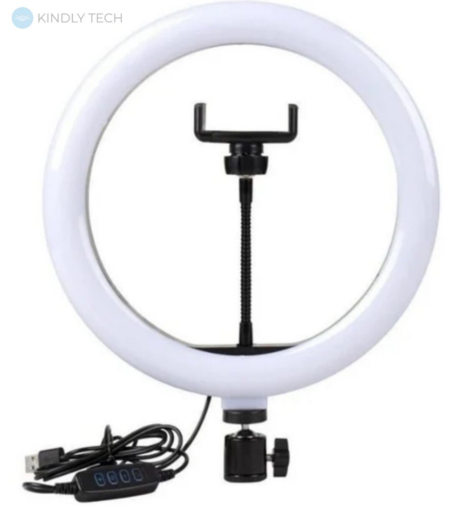 Кільцева LED лампа S 31 діаметр 30см, з управлінням на дроті