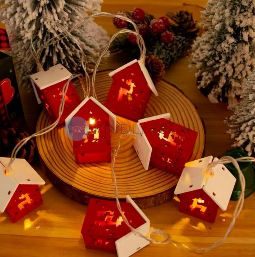 Новогодняя гирлянда 20 LED, 3 м, тёплое белое свечение, USB