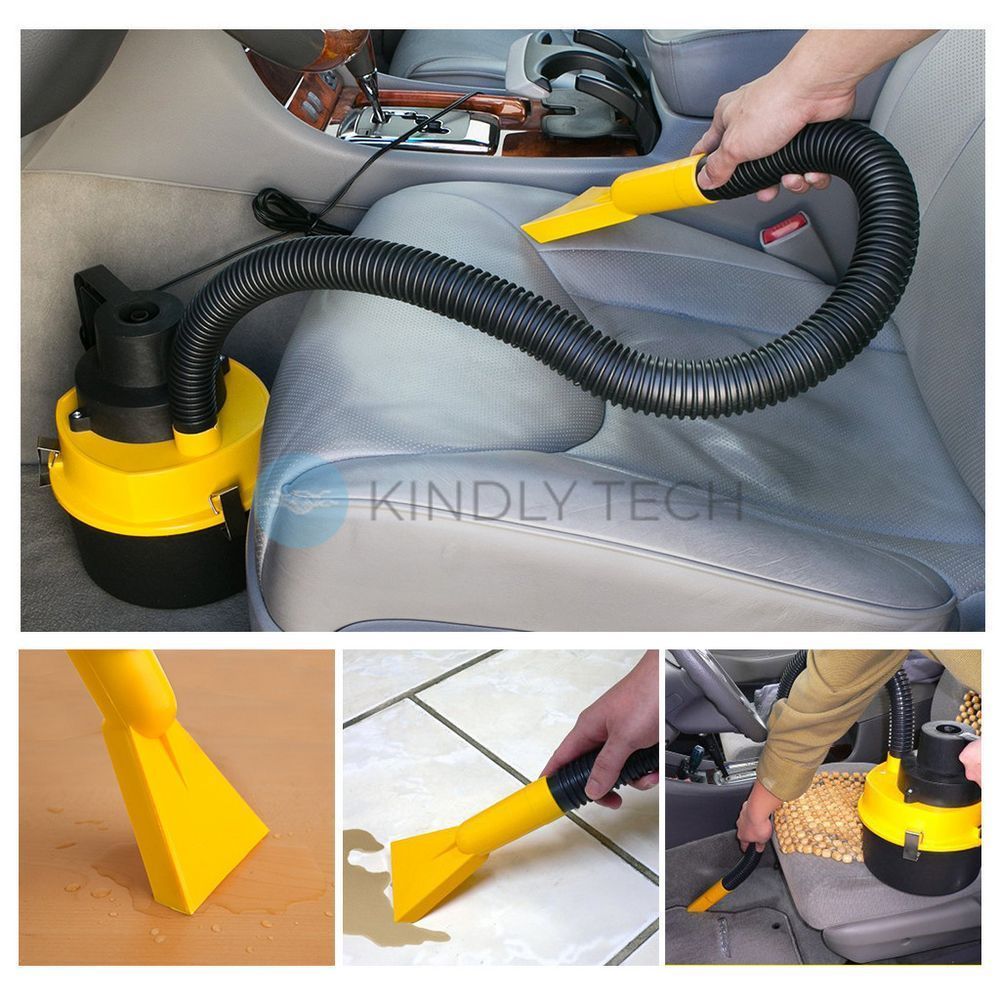 Автомобільний пилосос для сухого та вологого прибирання The Black multifunction wet and dry vacuum