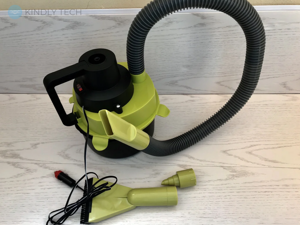 Автомобільний пилосос для сухого та вологого прибирання The Black multifunction wet and dry vacuum