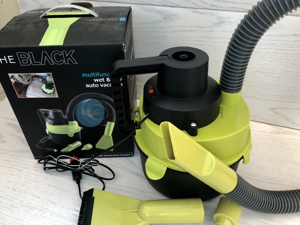 Автомобільний пилосос для сухого та вологого прибирання The Black multifunction wet and dry vacuum