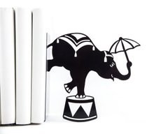 Книгодержатели «Цирковые слоны», Чорний