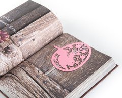 Закладка для книг «Пасхальное яйцо» (розовое), Розовый