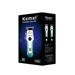Машинка для стрижки волос, беспроводной электрический триммер для бороды и волос KEMEI KM-2621