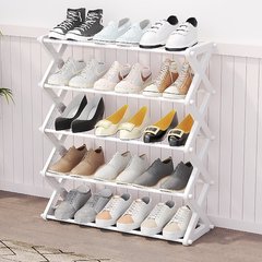 Полиця для взуття Simple Multifunctional Shoe Rack YH8809-5, 5 ярусів White