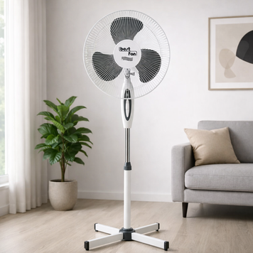 Потужний підлоговий вентилятор Best Fan BT-001 45 Вт 40 см з поворотом 90&deg; та 3 швидкостями
