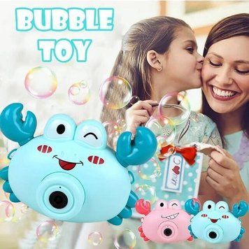Фотоаппарат детский для создания мыльных пузырей Bubbles Camera микс
