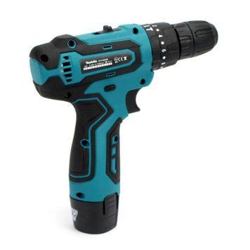 Ударный шуруповерт Makita DF330DWE (12V, 2Ah) с набором инструментов
