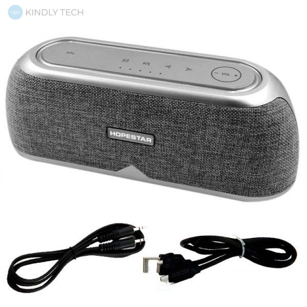 Портативна Bluetooth колонка Hopestar A4 grey