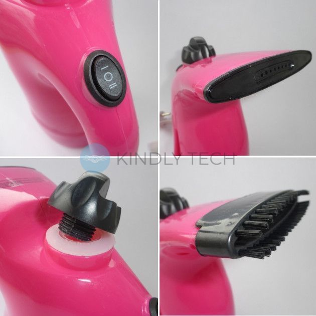 Ручной отпариватель HAND STEAMER RZ-608, Розовый